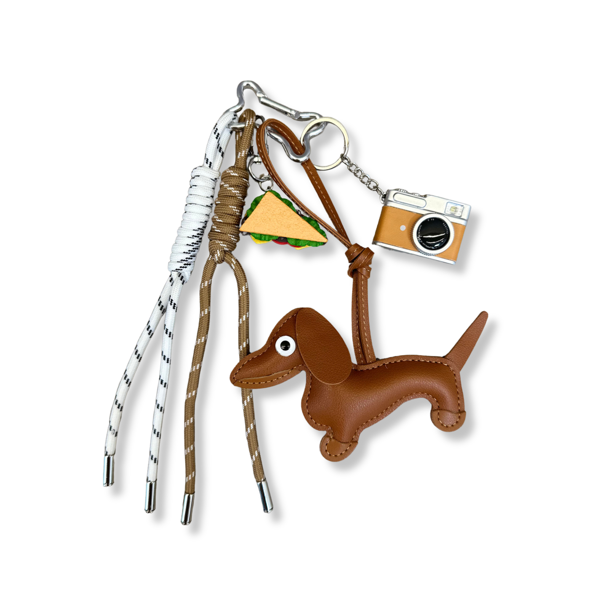 DACKEL KEYCHAIN BRAUN