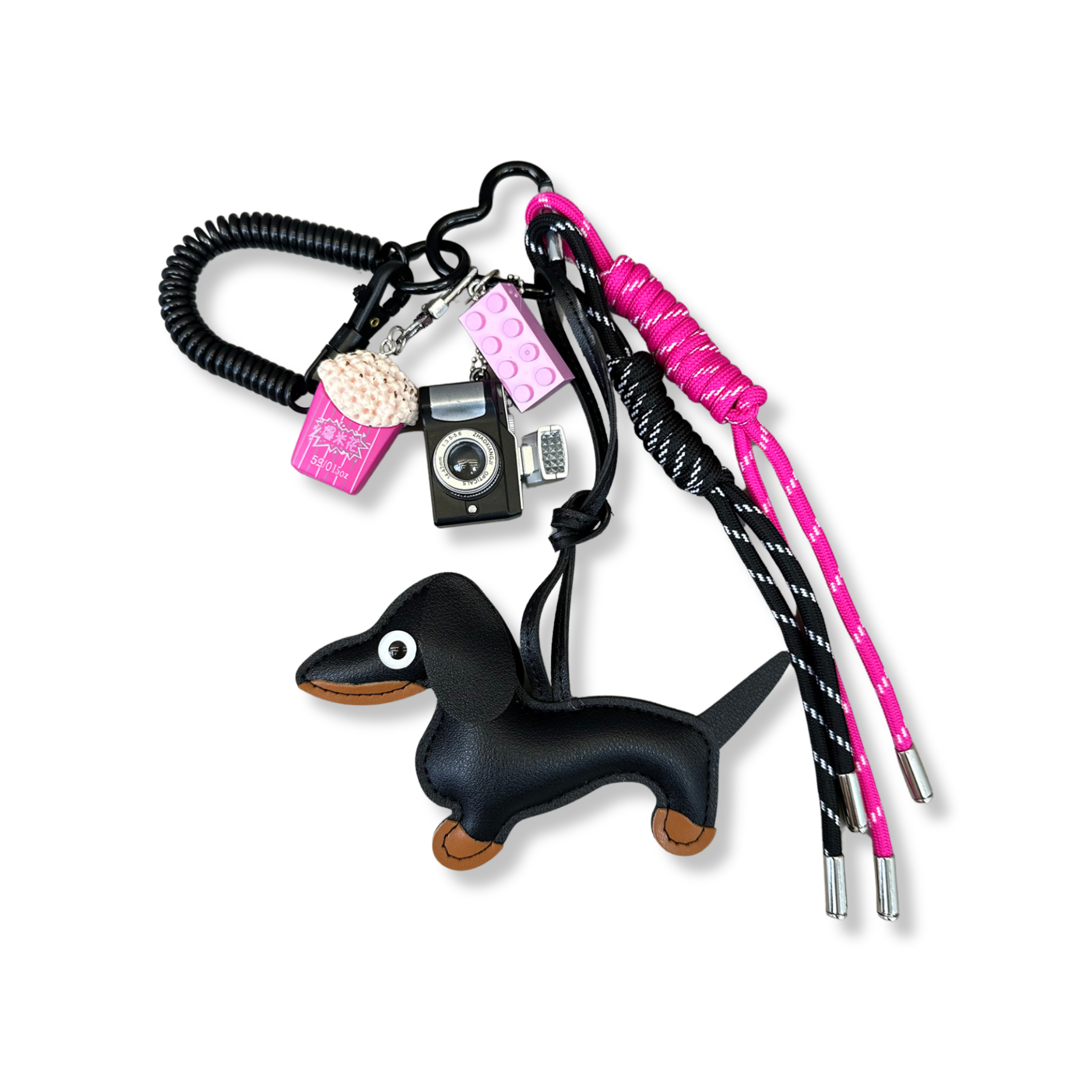 DACKEL KEYCHAIN SCHWARZ